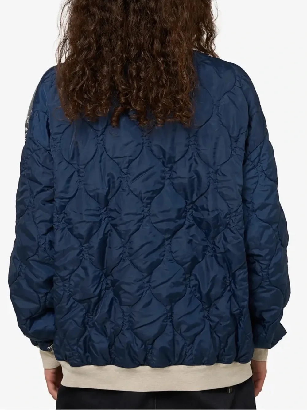 Kapital Waltzing Matilda Bandana Bivouac Quilted Crewneck Sweatshirt Size 3 - Picture 2 of 13